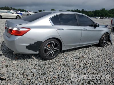 Trzecie zdjęcie samochodu z tyłu: 2013 HONDA ACCORD LX VIN:1HGCR2F31DA145677 - miniatura