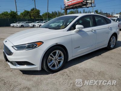 2018 FORD FUSION SE HYBRID 3FA6P0LU8JR278706 - główne zdjęcie licytacji z USA - miniatura