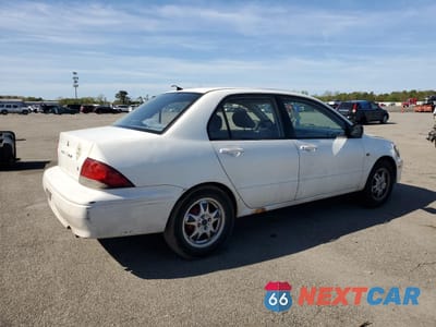 Trzecie zdjęcie samochodu z tyłu: 2003 MITSUBISHI LANCER ES VIN:JA3AJ26E83U076335 - miniatura