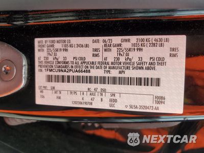 Zdjęcie 13 z 15 samochodu: 2023 FORD ESCAPE ST LINE SELECT VIN:1FMCU9NA2PUA66488 - miniatura