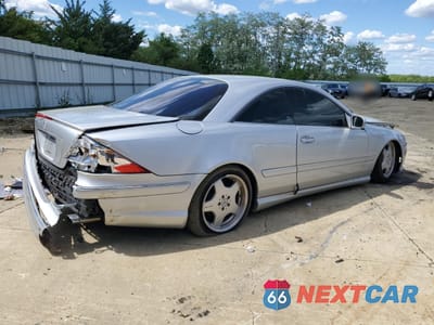 Trzecie zdjęcie samochodu z tyłu: 2001 MERCEDES-BENZ CL 500 VIN:WDBPJ75J21A015602 - miniatura