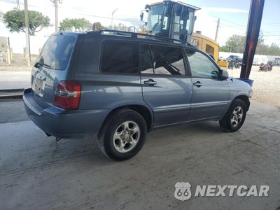 Trzecie zdjęcie samochodu z tyłu: 2004 TOYOTA HIGHLANDER VIN:JTEGD21A140104374 - miniatura