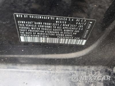 Zdjęcie 12 z 14 samochodu: 2013 VOLKSWAGEN JETTA GLI VIN:3VW4A7AJ5DM218501 - miniatura