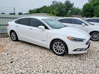 Czwarte zdjęcie samochodu z boku: 2017 FORD FUSION SE HYBRID VIN:3FA6P0LU8HR409384 - miniatura