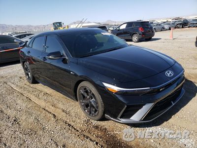 Czwarte zdjęcie samochodu z boku: 2024 HYUNDAI ELANTRA N LINE VIN:KMHLR4DF7RU814513 - miniatura