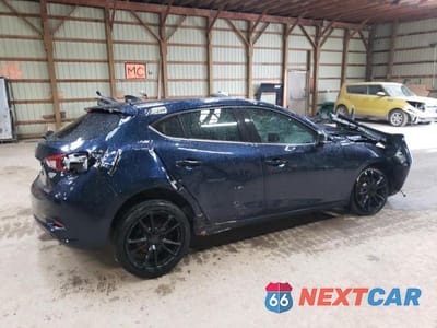 Trzecie zdjęcie samochodu z tyłu: 2018 MAZDA 3 GRAND TOURING VIN:3MZBN1M35JM253718 - miniatura