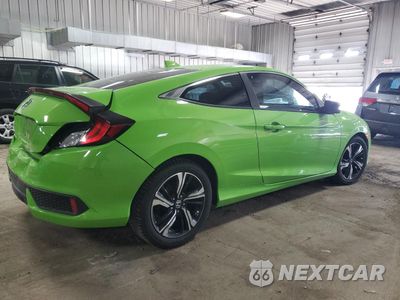 Trzecie zdjęcie samochodu z tyłu: 2016 HONDA CIVIC EX VIN:2HGFC3B30GH352402 - miniatura