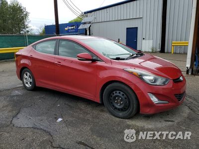 Czwarte zdjęcie samochodu z boku: 2014 HYUNDAI ELANTRA SE VIN:KMHDH4AH7EU083251 - miniatura