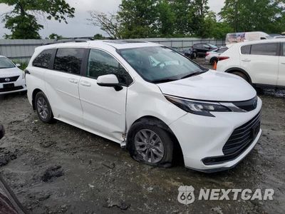 Czwarte zdjęcie samochodu z boku: 2025 TOYOTA SIENNA LE VIN:5TDBSKFC7SS154429 - miniatura