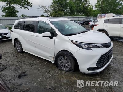 Czwarte zdjęcie samochodu z boku: 2025 TOYOTA SIENNA LE VIN:5TDBSKFC7SS154429 - miniatura