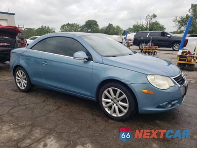 Czwarte zdjęcie samochodu z boku: 2007 VOLKSWAGEN EOS 2.0T LUXURY VIN:WVWFA71F97V037628 - miniatura