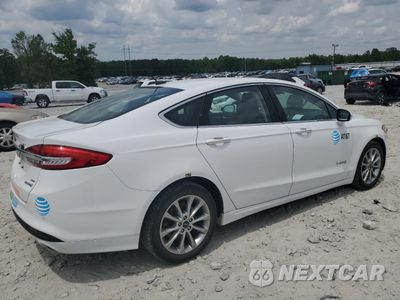Trzecie zdjęcie samochodu z tyłu: 2017 FORD FUSION SE HYBRID VIN:3FA6P0LU0HR400713 - miniatura