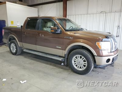 Czwarte zdjęcie samochodu z boku: 2011 FORD F150 SUPERCREW VIN:1FTFW1ET2BKD35172 - miniatura