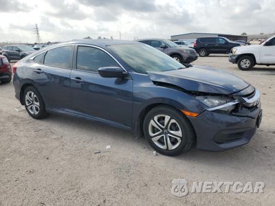 Czwarte zdjęcie samochodu z boku: 2018 HONDA CIVIC LX VIN:19XFC2F57JE023784 - miniatura