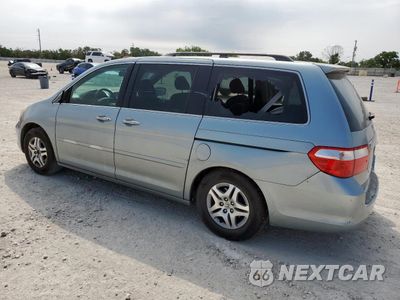 Drugie zdjęcie samochodu z przodu: 2007 HONDA ODYSSEY EX VIN:5FNRL38407B122747 - miniatura