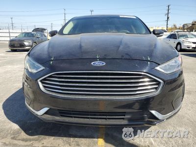 Piąte zdjęcie samochodu w środku: 2020 FORD FUSION SEL VIN:3FA6P0MU3LR139357 - miniatura