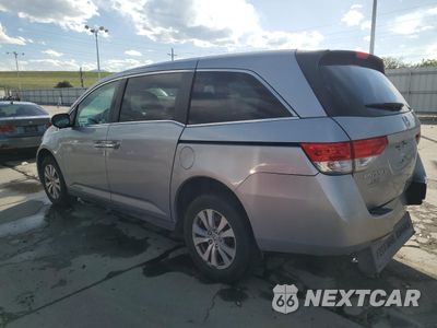 Drugie zdjęcie samochodu z przodu: 2016 HONDA ODYSSEY EXL VIN:5FNRL5H69GB036575 - miniatura