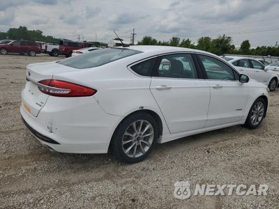 Trzecie zdjęcie samochodu z tyłu: 2017 FORD FUSION SE HYBRID VIN:3FA6P0LU9HR409507 - miniatura