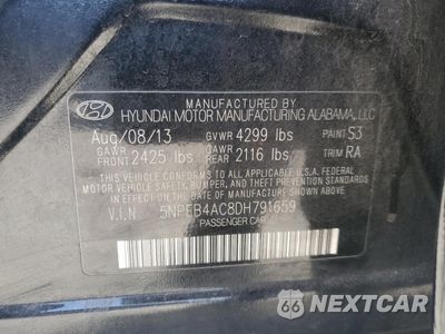 Zdjęcie 12 z 12 samochodu: 2013 HYUNDAI SONATA GLS VIN:5NPEB4AC8DH791659 - miniatura