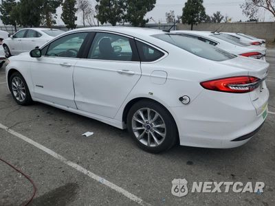 Drugie zdjęcie samochodu z przodu: 2017 FORD FUSION SE HYBRID VIN:3FA6P0LU6HR409318 - miniatura