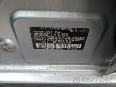 Zdjęcie 12 z 14 samochodu: 2014 SUBARU IMPREZA PREMIUM VIN:JF1GJAC69EH014298 - miniatura