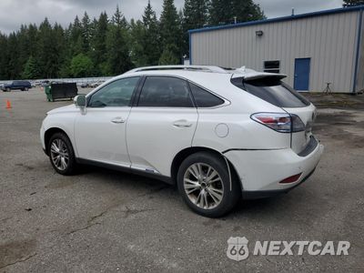 Drugie zdjęcie samochodu z przodu: 2012 LEXUS RX 450H VIN:JTJBC1BA4C2432852 - miniatura
