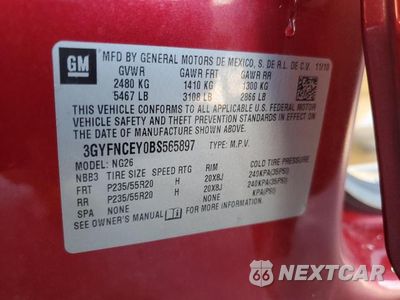 Zdjęcie 13 z 13 samochodu: 2011 CADILLAC SRX PREMIUM COLLECTION VIN:3GYFNCEY0BS565897 - miniatura