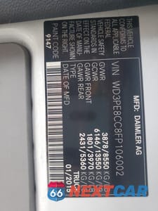 Zdjęcie 13 z 13 samochodu: 2015 MERCEDES-BENZ SPRINTER 2500 VIN:WD3PE8CC8FP106002 - miniatura