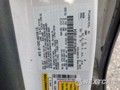 Zdjęcie 12 z 12 samochodu: 2018 FORD FUSION SE HYBRID VIN:3FA6P0LU7JR118834 - miniatura