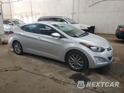 Czwarte zdjęcie samochodu z boku: 2015 HYUNDAI ELANTRA SE VIN:5NPDH4AE7FH606547 - miniatura