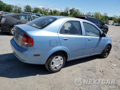 Trzecie zdjęcie samochodu z tyłu: 2004 CHEVROLET AVEO LS VIN:KL1TJ52614B237512 - miniatura
