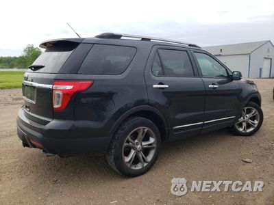 Trzecie zdjęcie samochodu z tyłu: 2013 FORD EXPLORER LIMITED VIN:1FM5K8F86DGB82632 - miniatura