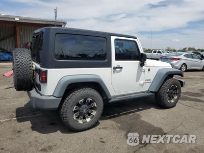 Trzecie zdjęcie samochodu z tyłu: 2013 JEEP WRANGLER SPORT VIN:1C4AJWAG8DL521410 - miniatura
