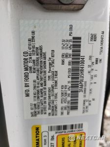 Zdjęcie 12 z 12 samochodu: 2017 FORD FUSION SE HYBRID VIN:3FA6P0LU5HR410041 - miniatura