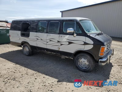Czwarte zdjęcie samochodu z boku: 1989 DODGE RAM VAN B250 VIN:2B7HB21Y4KK353758 - miniatura