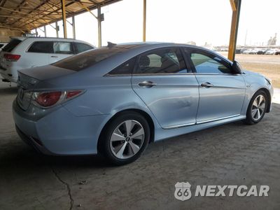 Trzecie zdjęcie samochodu z tyłu: 2012 HYUNDAI SONATA HYBRID VIN:KMHEC4A48CA037538 - miniatura