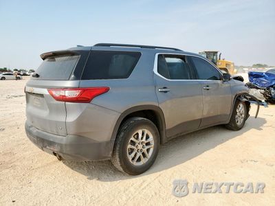 Trzecie zdjęcie samochodu z tyłu: 2021 CHEVROLET TRAVERSE LT VIN:1GNERGKW4MJ132546 - miniatura