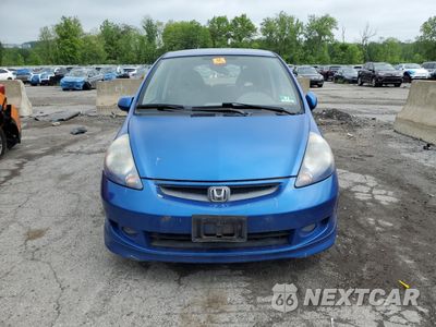 Piąte zdjęcie samochodu w środku: 2008 HONDA FIT SPORT VIN:JHMGD38658S065325 - miniatura
