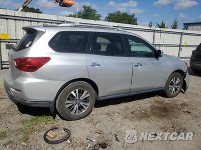 Trzecie zdjęcie samochodu z tyłu: 2018 NISSAN PATHFINDER S VIN:5N1DR2MN2JC618344 - miniatura