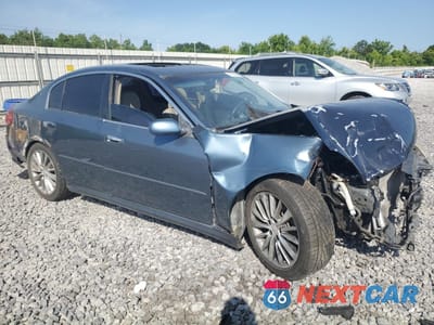 Czwarte zdjęcie samochodu z boku: 2006 INFINITI G35 VIN:JNKCV51E46M503634 - miniatura