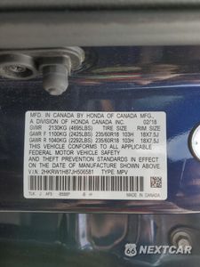 Zdjęcie 13 z 14 samochodu: 2018 HONDA CR-V EXL VIN:2HKRW1H87JH506581 - miniatura