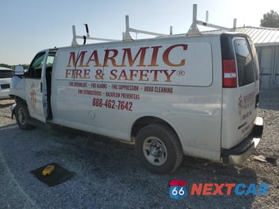 Drugie zdjęcie samochodu z przodu: 2019 CHEVROLET EXPRESS G3500 LT VIN:1GAZGPFG7K1290646 - miniatura