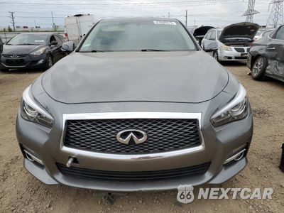 Piąte zdjęcie samochodu w środku: 2015 INFINITI Q50 BASE VIN:JN1BV7AP8FM353007 - miniatura
