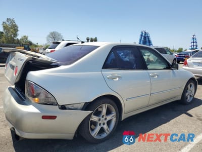 Trzecie zdjęcie samochodu z tyłu: 2002 LEXUS IS 300 VIN:JTHBD192X20057234 - miniatura