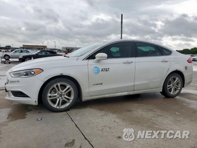 2018 FORD FUSION SE HYBRID 3FA6P0LU5JR118668 - główne zdjęcie licytacji z USA - miniatura