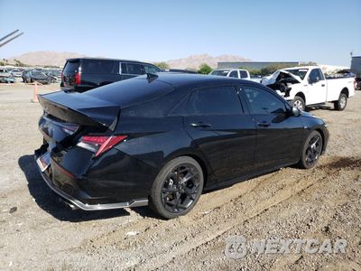 Trzecie zdjęcie samochodu z tyłu: 2024 HYUNDAI ELANTRA N LINE VIN:KMHLR4DF7RU814513 - miniatura
