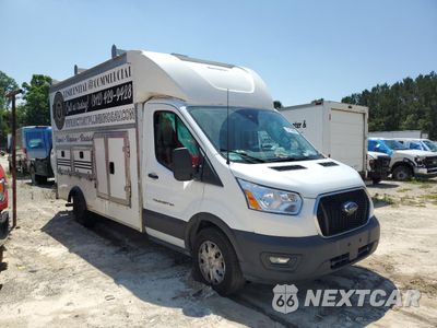 Czwarte zdjęcie samochodu z boku: 2020 FORD TRANSIT T-350 VIN:1FDBW5P81LKB41552 - miniatura