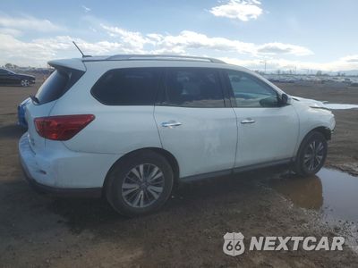Trzecie zdjęcie samochodu z tyłu: 2018 NISSAN PATHFINDER S VIN:5N1DR2MM9JC670125 - miniatura