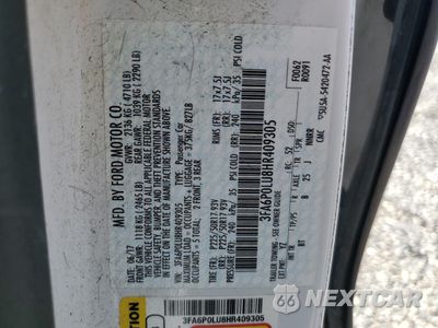 Zdjęcie 12 z 12 samochodu: 2017 FORD FUSION SE HYBRID VIN:3FA6P0LU8HR409305 - miniatura