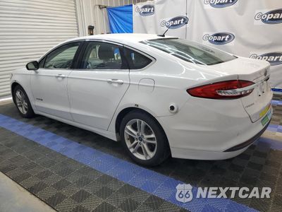 Drugie zdjęcie samochodu z przodu: 2018 FORD FUSION SE HYBRID VIN:3FA6P0LU5JR171791 - miniatura